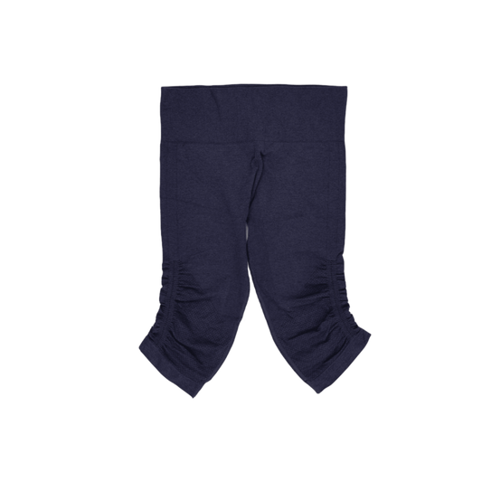 Lululemon Navy Blue Cropped Leggings Size Small Stretch Blend