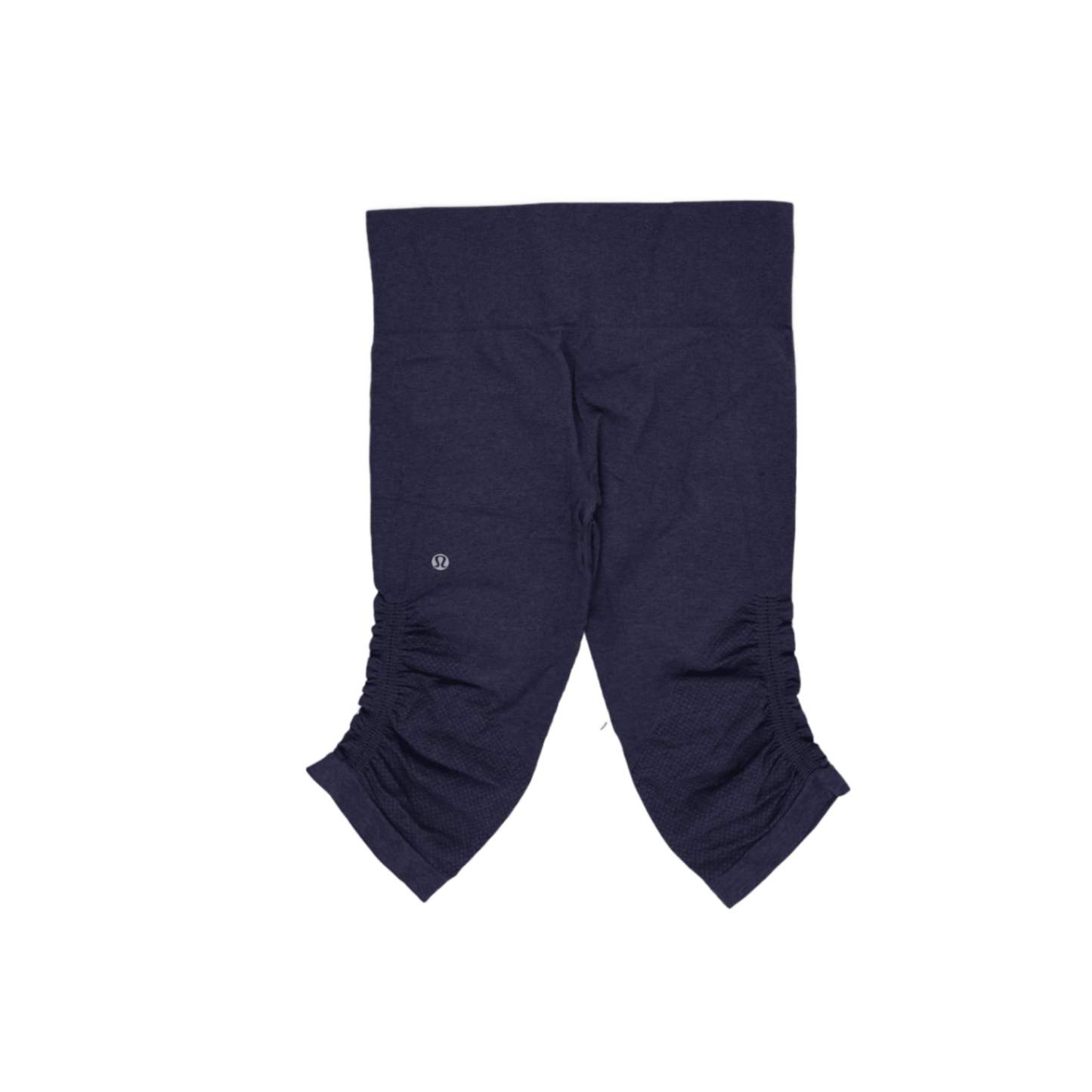 Lululemon Navy Blue Cropped Leggings Size Small Stretch Blend