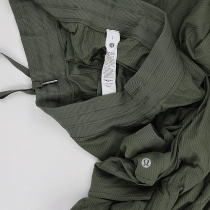 Lululemon Green Cargo Utility Trousers Size S Polyester Blend