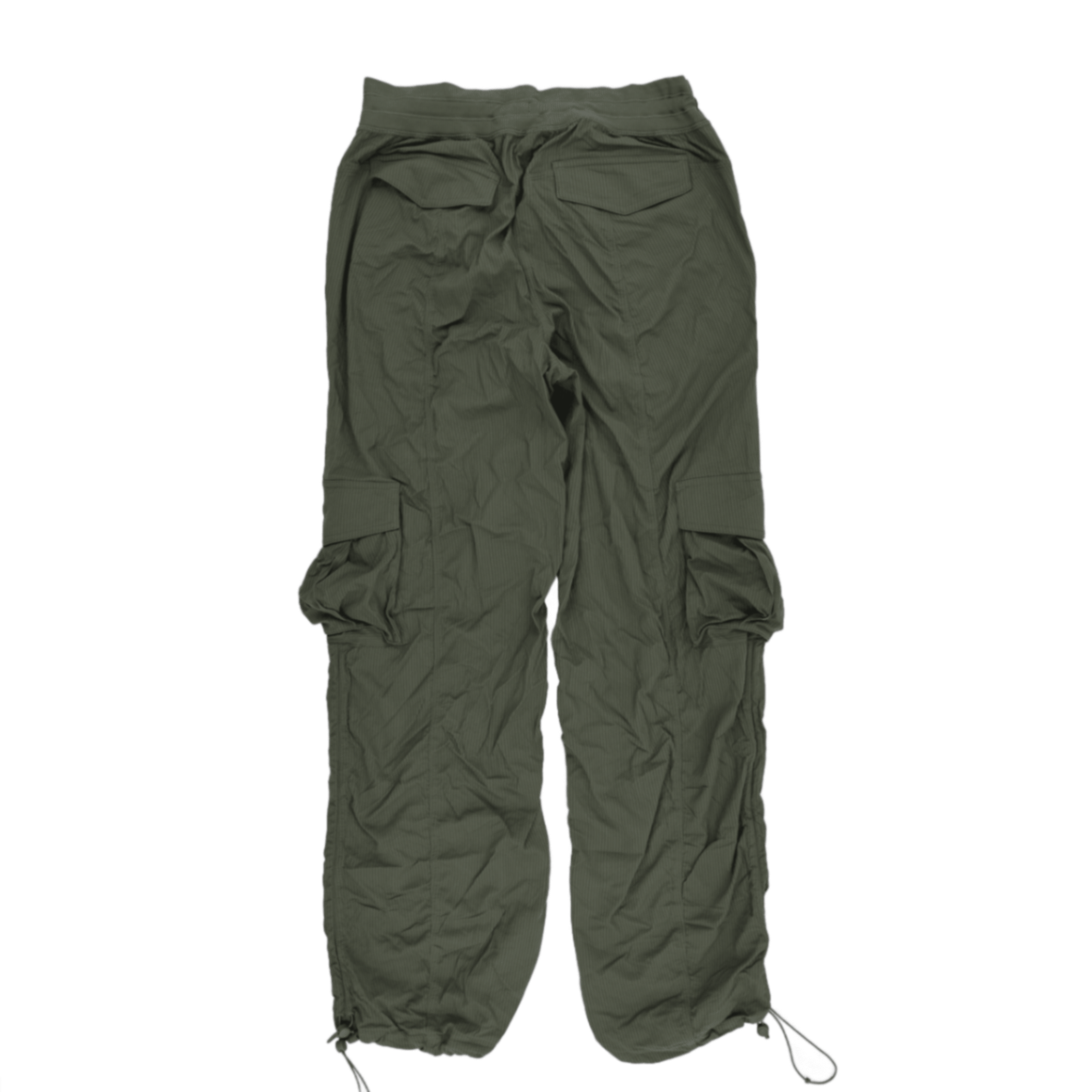 Lululemon Green Cargo Utility Trousers Size S Polyester Blend