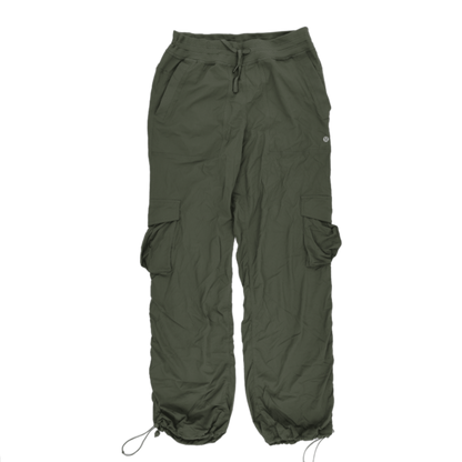 Lululemon Green Cargo Utility Trousers Size S Polyester Blend