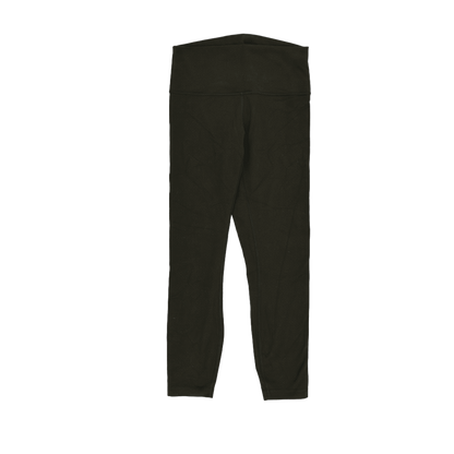 Lululemon Black High Waist Full Length Leggings Size S Stretch Blend