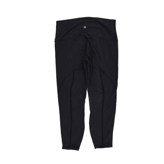 Lululemon High-Rise Black Leggings Women's Size S Nylon Blend Activewear