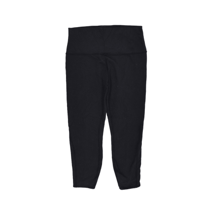 Lululemon High-Rise Black Leggings Women's Size S Nylon Blend Activewear