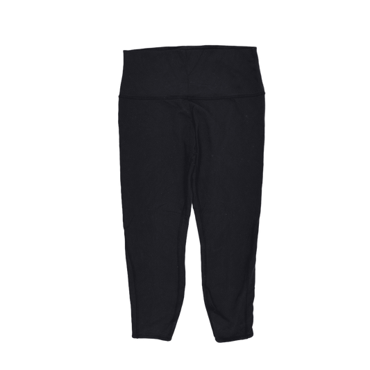 Lululemon High-Rise Black Leggings Women's Size S Nylon Blend Activewear