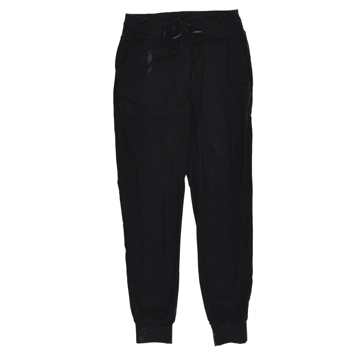 Lululemon Women's Black Joggers Size 10 29 Inch Inseam 77 Percent Nylon 23 Percent Spandex