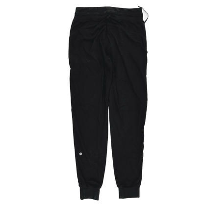 Lululemon Women's Black Joggers Size 10 29 Inch Inseam 77 Percent Nylon 23 Percent Spandex