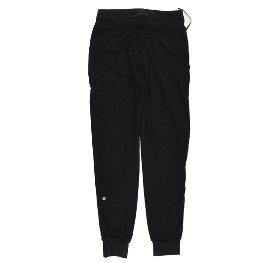 Lululemon Women's Black Joggers Size 10 29 Inch Inseam 77 Percent Nylon 23 Percent Spandex
