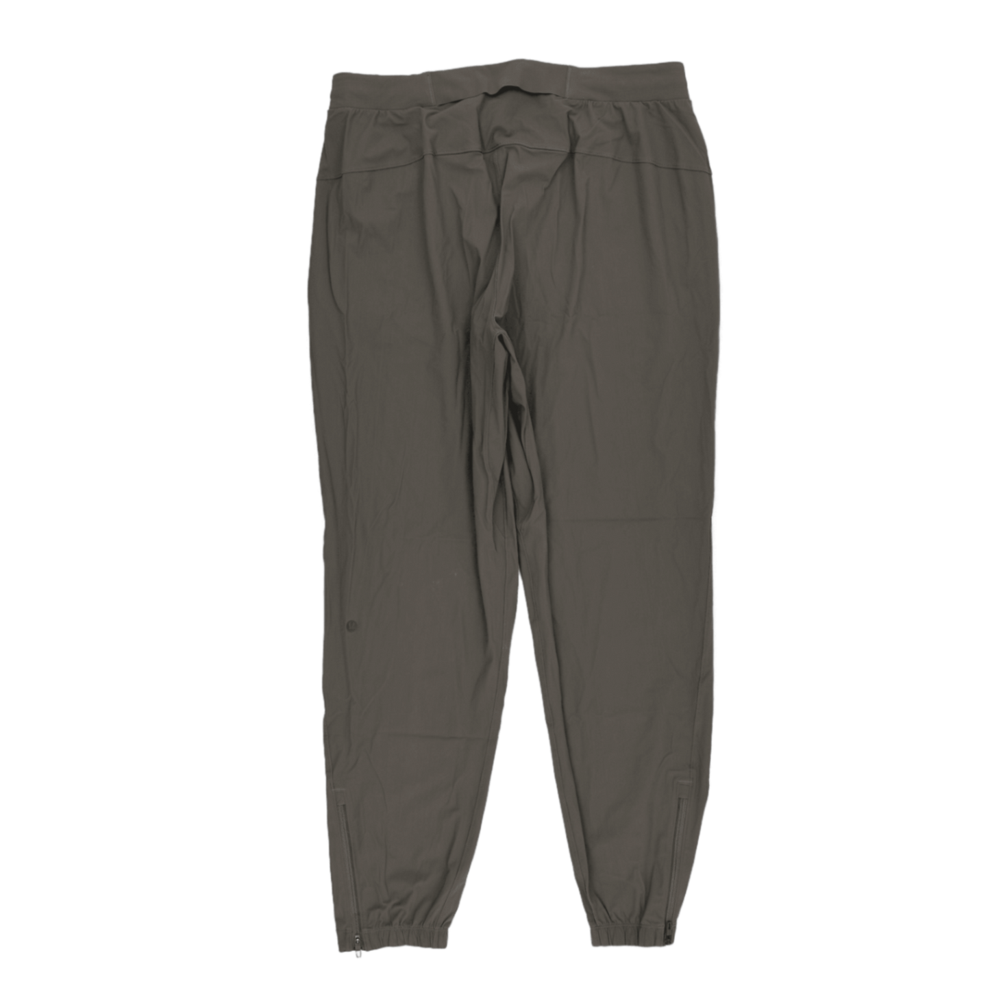 Lululemon ABC Trouser Tapered Olive Green Large 31 Inseam 36 Waist 53 Percent Elastomultiester 47 Percent Polyester Athletic Trousers