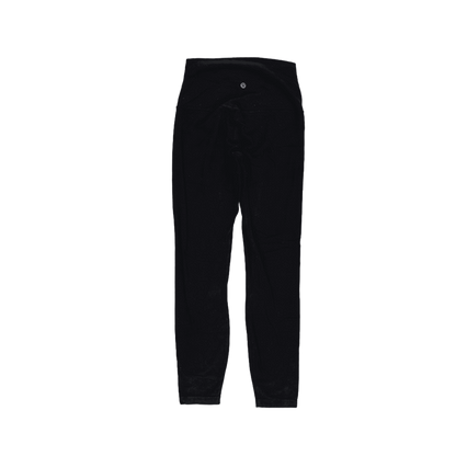 Lululemon Women's Black High Rise Leggings Size 8 Medium Stretch Fabric Blend