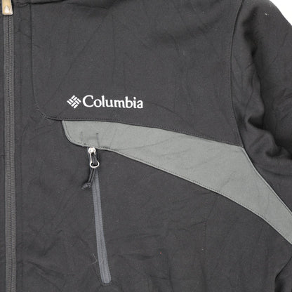 Columbia Black Fleece Outdoor Jacket Large Polyester for Men