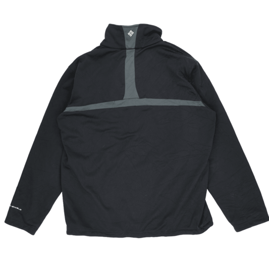 Columbia Black Fleece Outdoor Jacket Large Polyester for Men