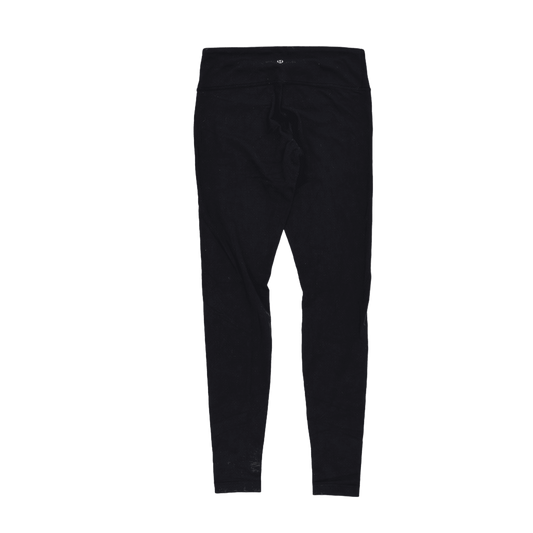 Lululemon Black High Waisted Stretch Leggings Women's Size M 72 Inseam Polyester Blend Activewear