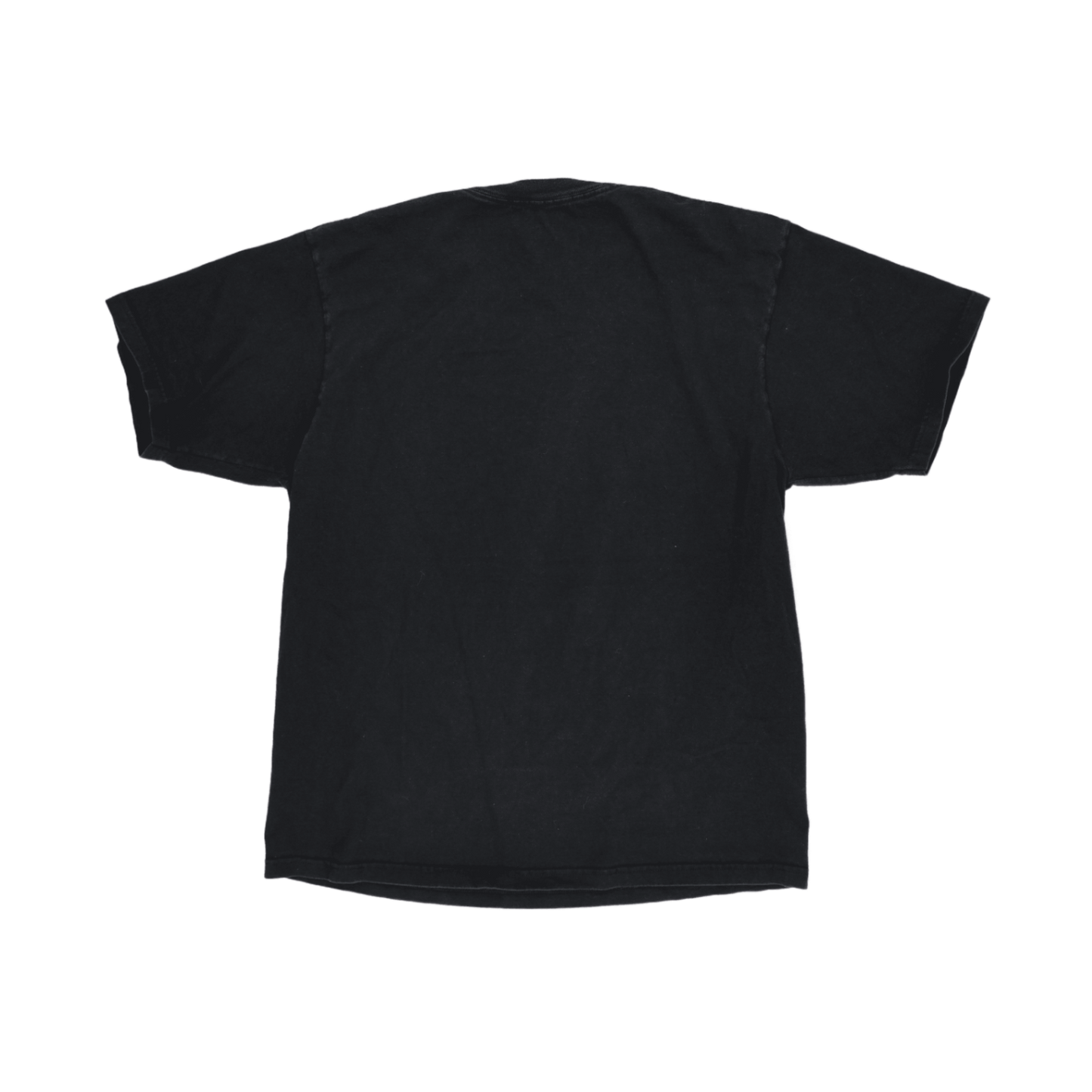Reebok Vintage Super Bowl XLII T-Shirt Black Large Cotton Graphic Crew Neck