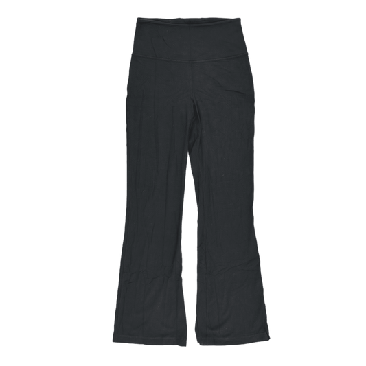 Lululemon Black High Rise Flared Yoga Pants Women's Size S Stretch Fabric