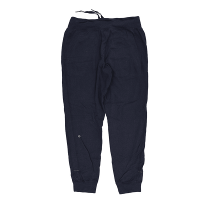 Navy Blue Cotton Joggers Large Men's Trousers Comfortable Casual Wear