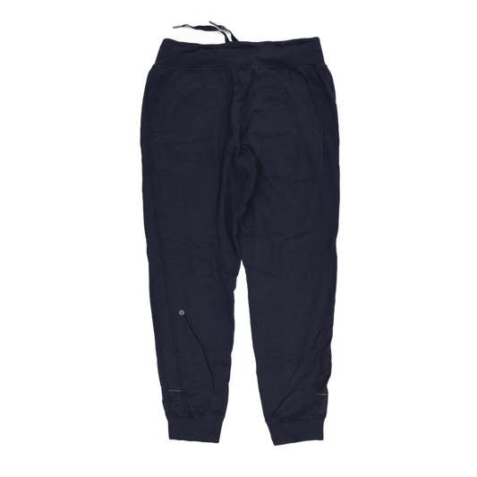Navy Blue Cotton Joggers Large Men's Trousers Comfortable Casual Wear