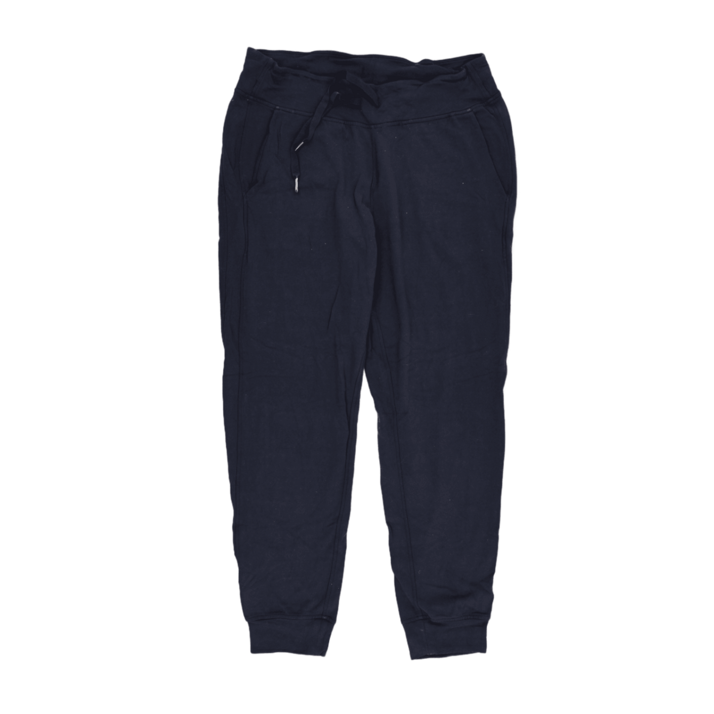 Navy Blue Cotton Joggers Large Men's Trousers Comfortable Casual Wear