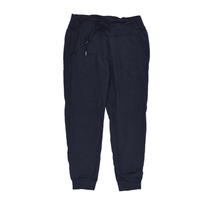 Navy Blue Cotton Joggers Large Men's Trousers Comfortable Casual Wear