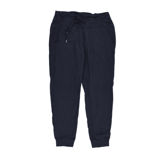 Navy Blue Cotton Joggers Large Men's Trousers Comfortable Casual Wear