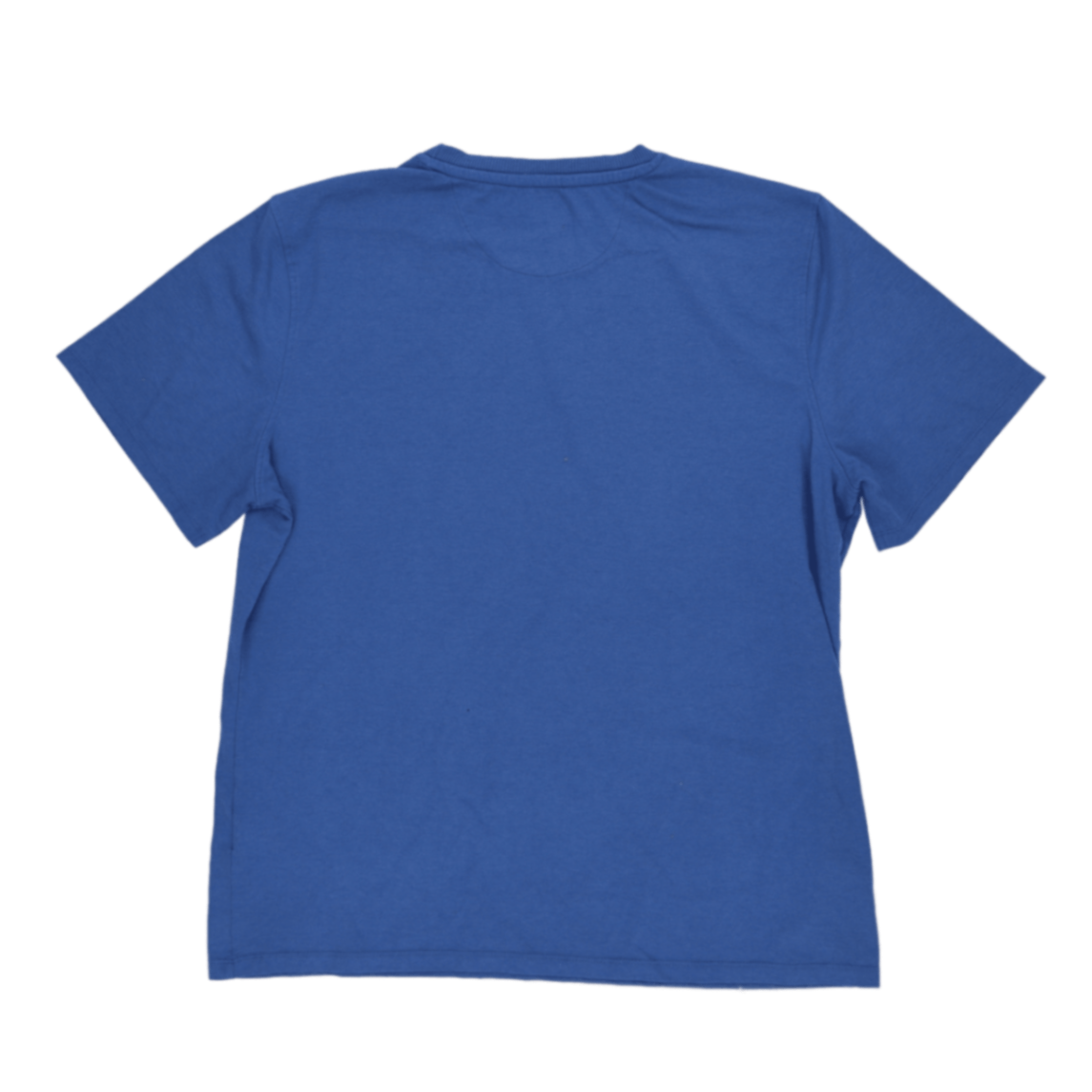 Fila Classic Blue Cotton T-Shirt for Men Size Medium Crew Neck Casual Style