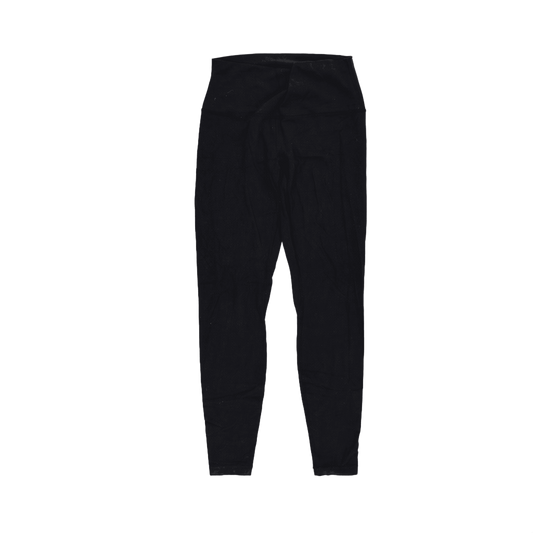 Lululemon High Rise Full Length Black Leggings Women Size Small Synthetic Blend