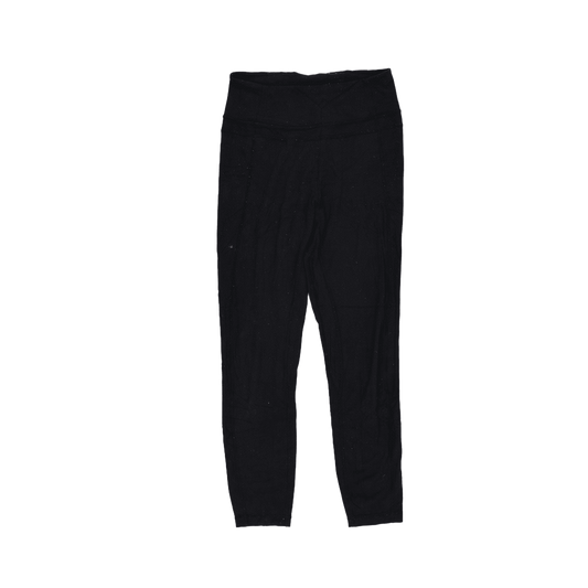Lululemon Black High Waisted Stretch Leggings Size S 70 cm Inseam Womens Activewear