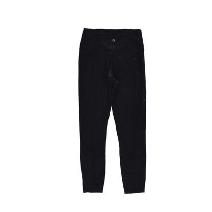 Lululemon Black High Waisted Stretch Leggings Size S 70 cm Inseam Womens Activewear