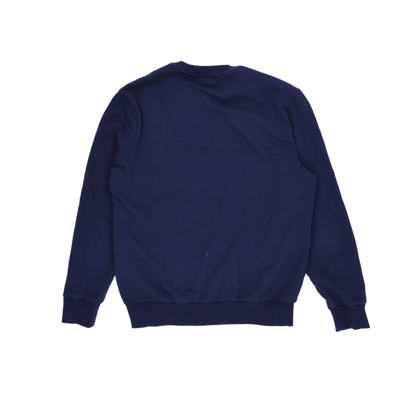 True Religion Navy Blue Classic Crew Sweatshirt Men's Medium Cotton Blend Pullover
