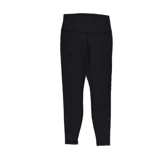 Lululemon Women's Black High Waisted Leggings Size Small Stretch Fabric