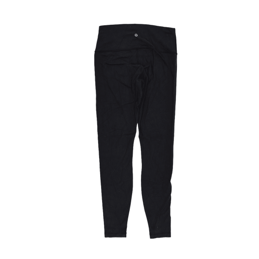Lululemon Women's Black High Waisted Leggings Size Small Stretch Fabric