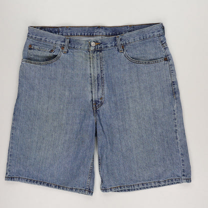 Levi's 550 Relaxed Fit Denim Shorts Blue W40 100% Cotton Vintage
