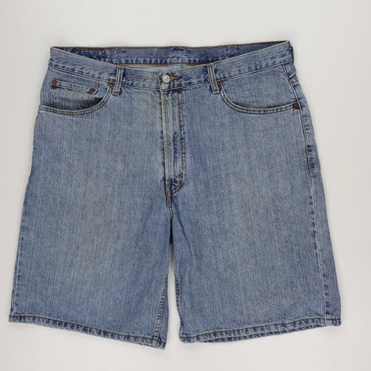Levi's 550 Relaxed Fit Denim Shorts Blue W40 100% Cotton Vintage