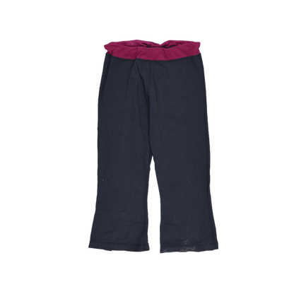 Lululemon Bootcut Yoga Pants Navy Blue Plum Size Small Stretch Fabric