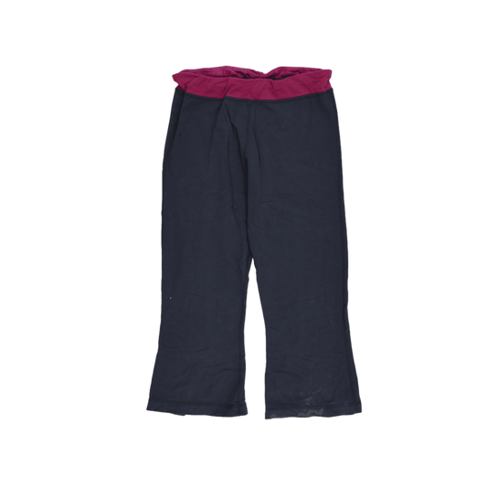 Lululemon Bootcut Yoga Pants Navy Blue Plum Size Small Stretch Fabric