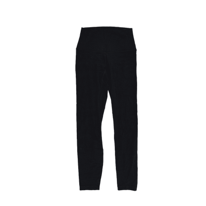 Lululemon Black Full Length Leggings Size 6 Small Stretch Fabric