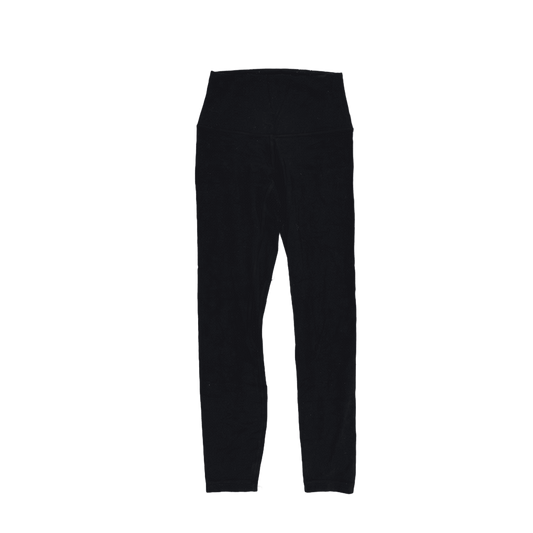 Lululemon Black Full Length Leggings Size 6 Small Stretch Fabric