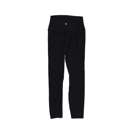 Lululemon Black Full Length Leggings Size 6 Small Stretch Fabric