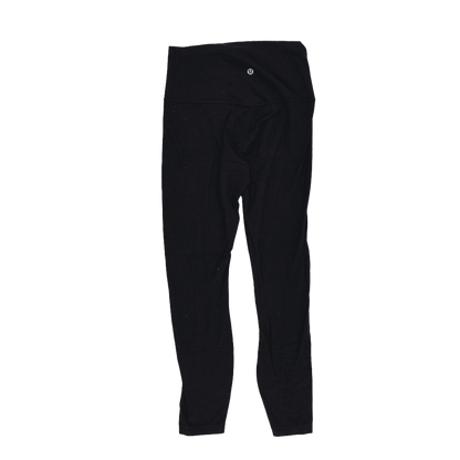 Lululemon Women's High-Rise Black Leggings Size 8 Nylon Blend