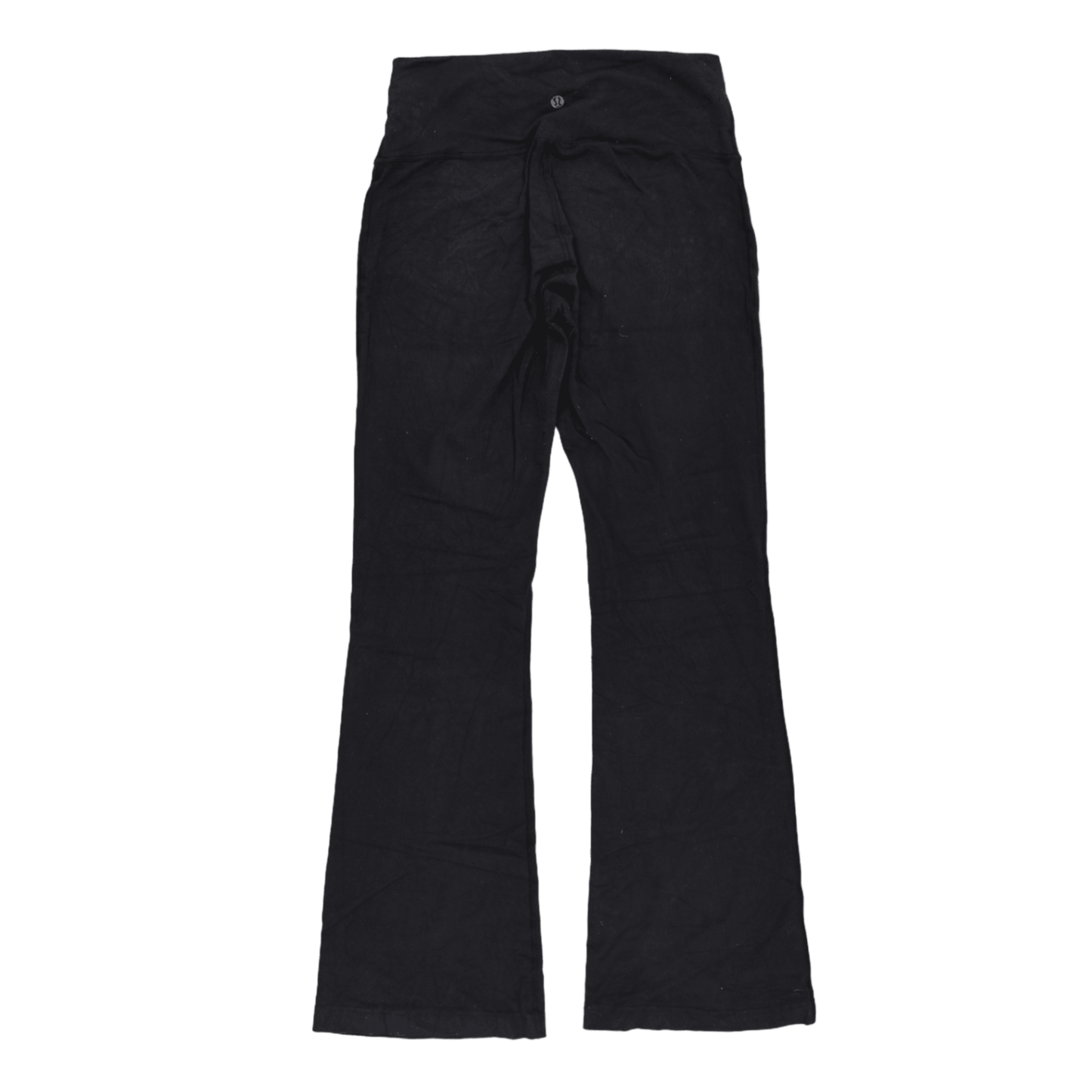 Lululemon Black Yoga Trousers Women's Size S 32in Inseam Polyester Blend