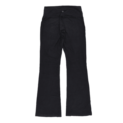 Lululemon Black Yoga Trousers Women's Size S 32in Inseam Polyester Blend