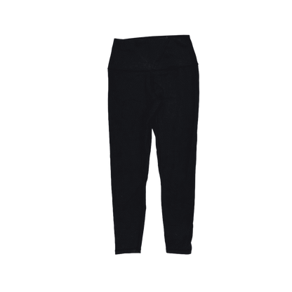 Lululemon Black High Rise Full Length Leggings Size 6 Small 86% Nylon 14% Lycra Elastane Activewear