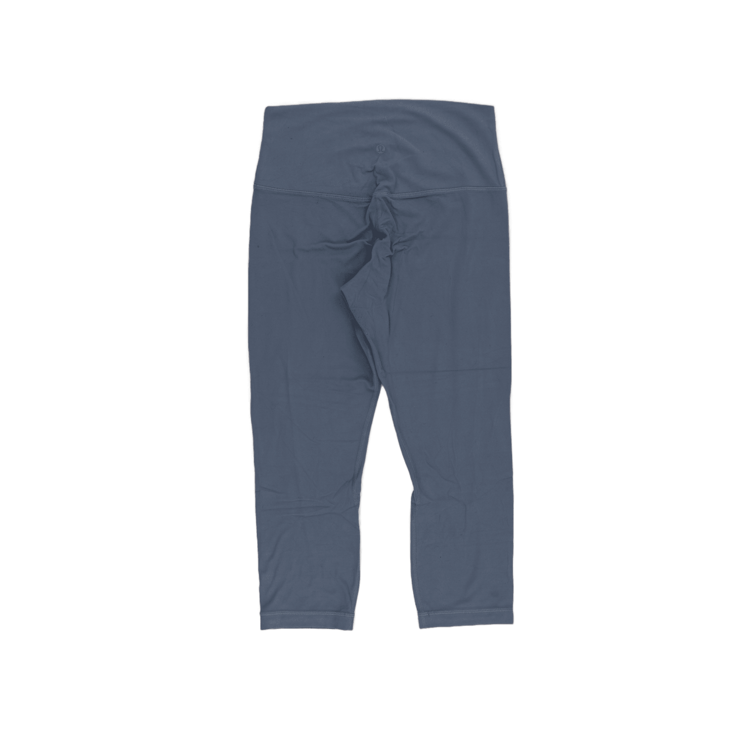 Lululemon Navy High Rise Cropped Leggings Women's Size 6 Performance Fabric Blend