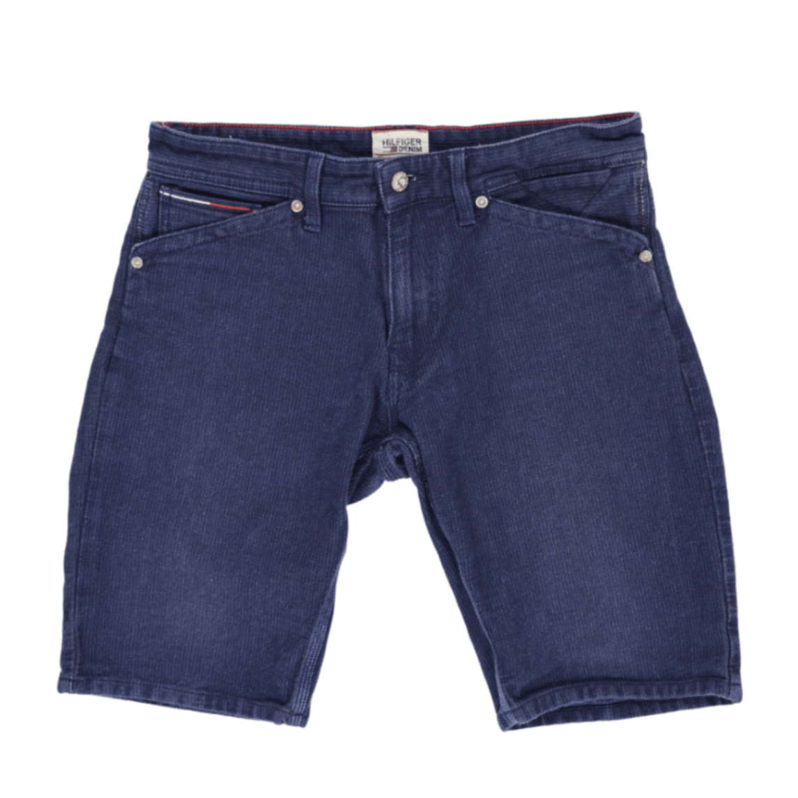 Tommy Hilfiger Denim Shorts Navy Blue Size 30 100 Cotton 25cm Inseam