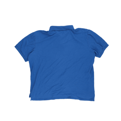 Chaps Men's Blue Cotton Classic Polo Shirt Size XL