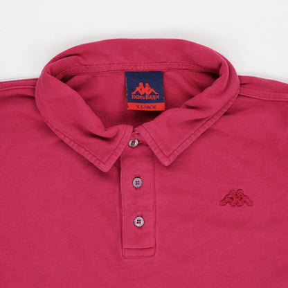 Robe di Kappa Men's Classic Polo Shirt Burgundy XL Cotton