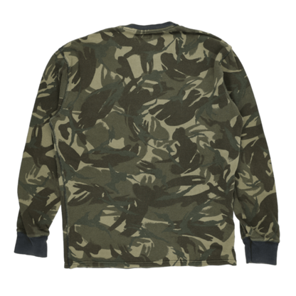 Polo Ralph Lauren Green Camouflage Cotton Crew Neck Sweatshirt XL