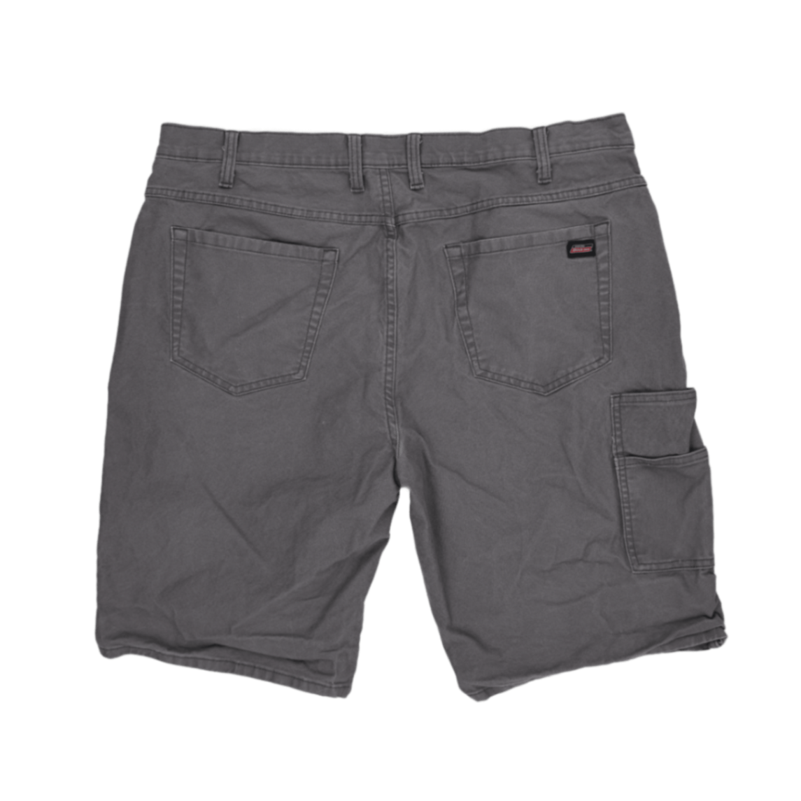Dickies Grey Utility Cargo Shorts 36 Inch Waist 29 Cm Inseam 100 Percent Cotton Mens Clothing