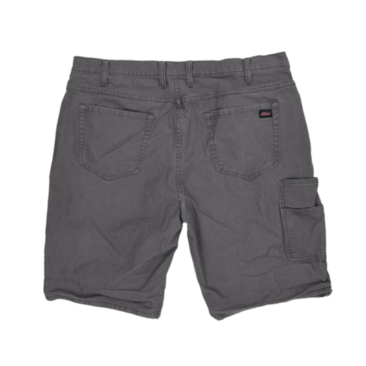 Dickies Grey Utility Cargo Shorts 36 Inch Waist 29 Cm Inseam 100 Percent Cotton Mens Clothing