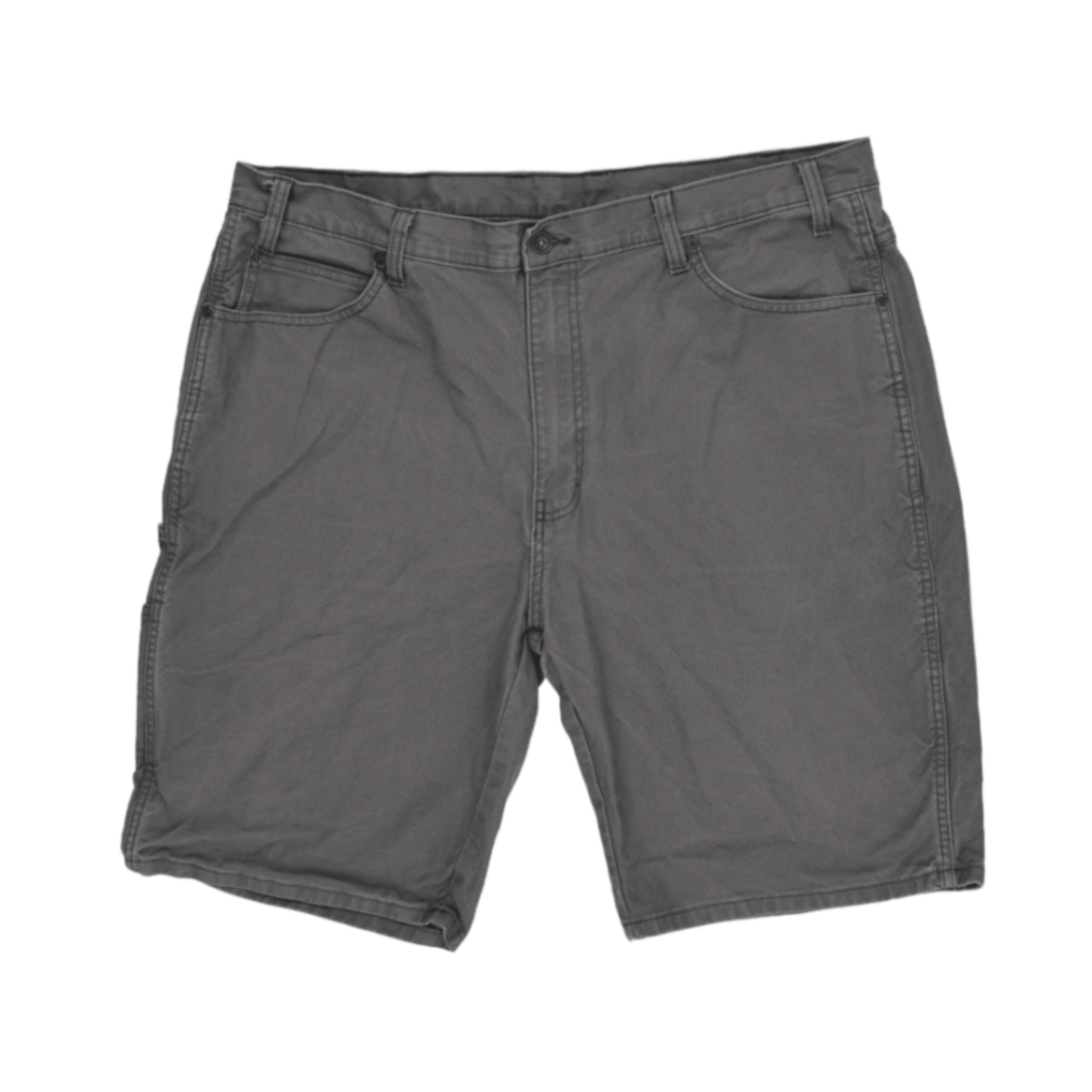Dickies Grey Utility Cargo Shorts 36 Inch Waist 29 Cm Inseam 100 Percent Cotton Mens Clothing